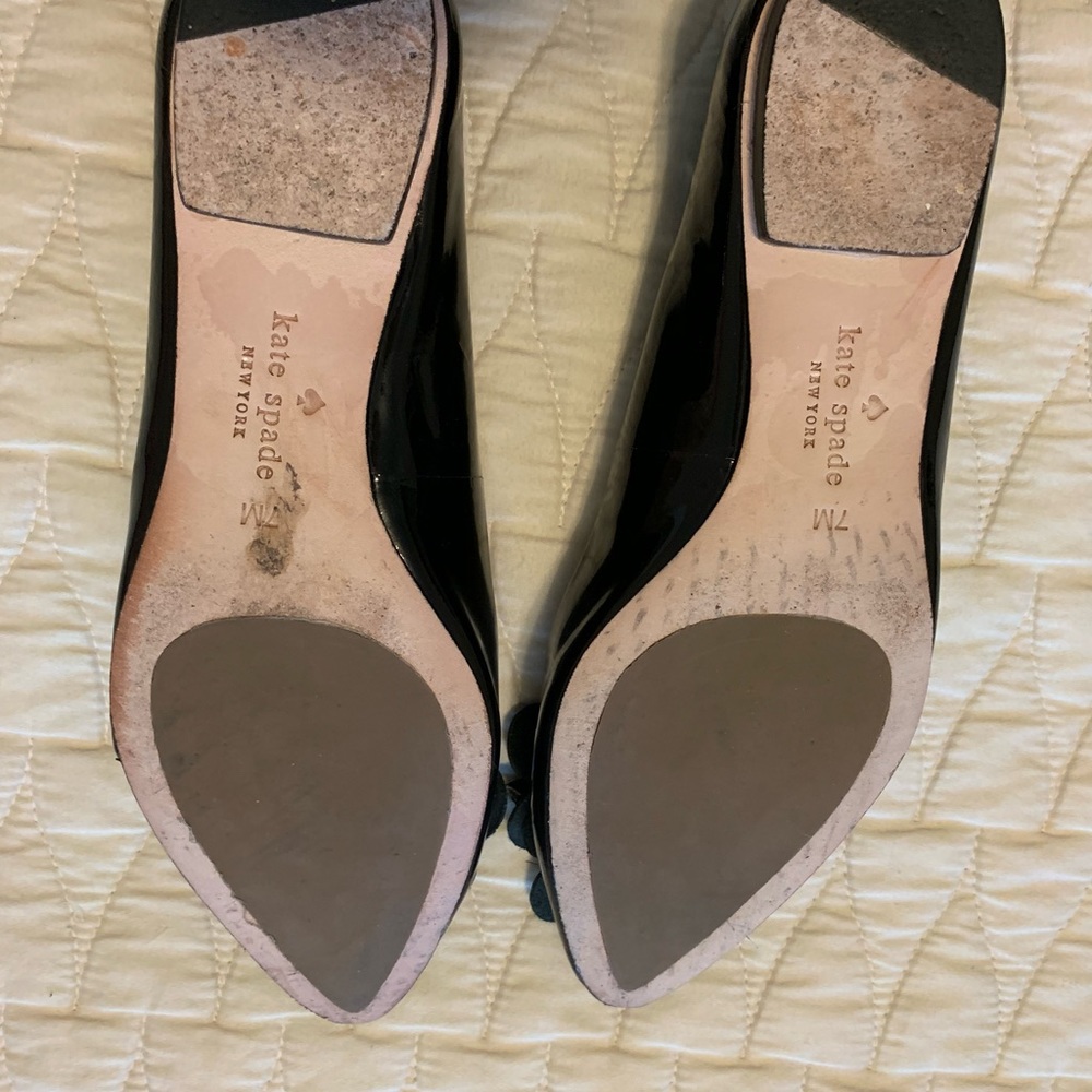 Kate Spade Erica Flats Black Patent Leather - Picture 7 of 7